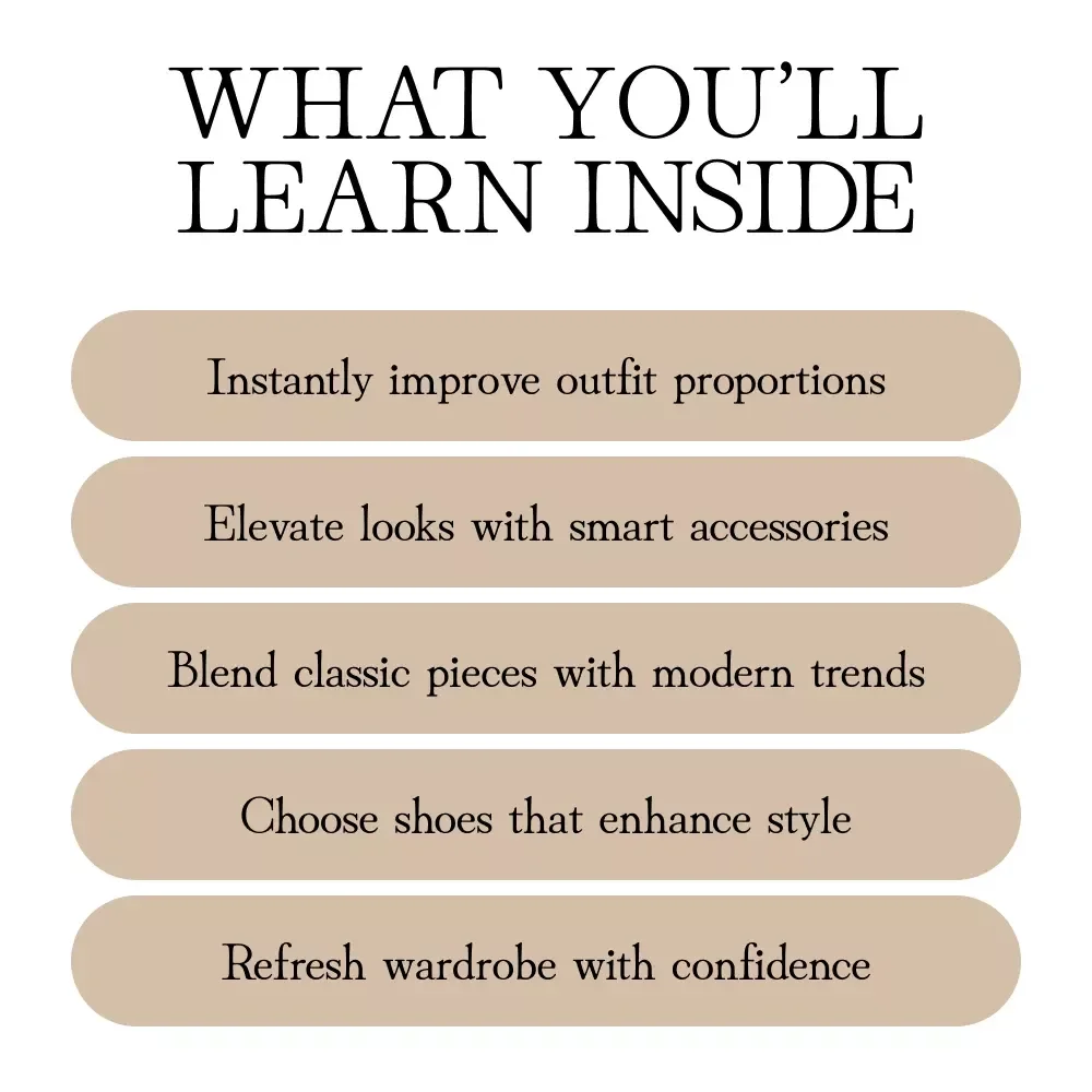 Timeless Style Traps | Ebook on Universal Style Mistakes to Avoid at Any Age | Digital Download Fashion Guide