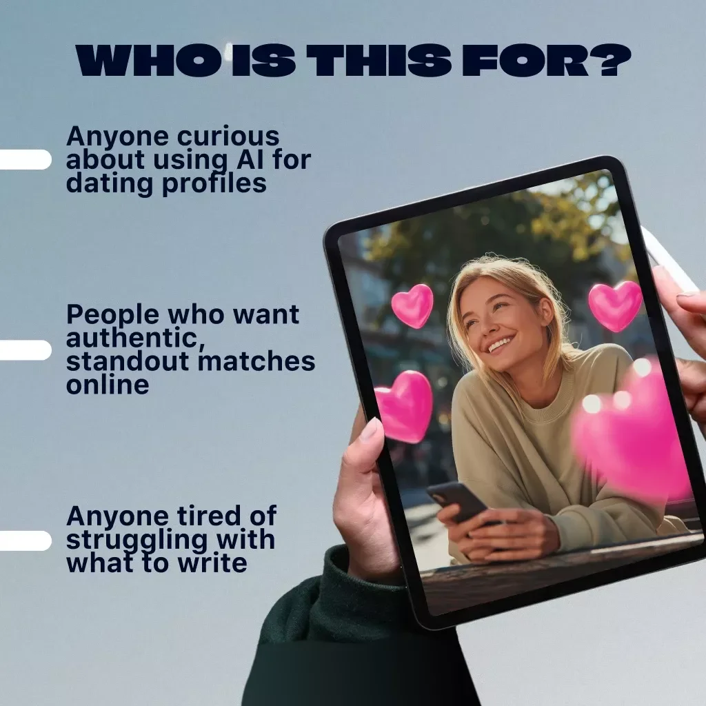 Magnetic Matches: Mastering AI for Dating Profiles | Digital Guide for Using an AI Dating Profile Generator | eBook & Checklist for Authentic Online Dating Success