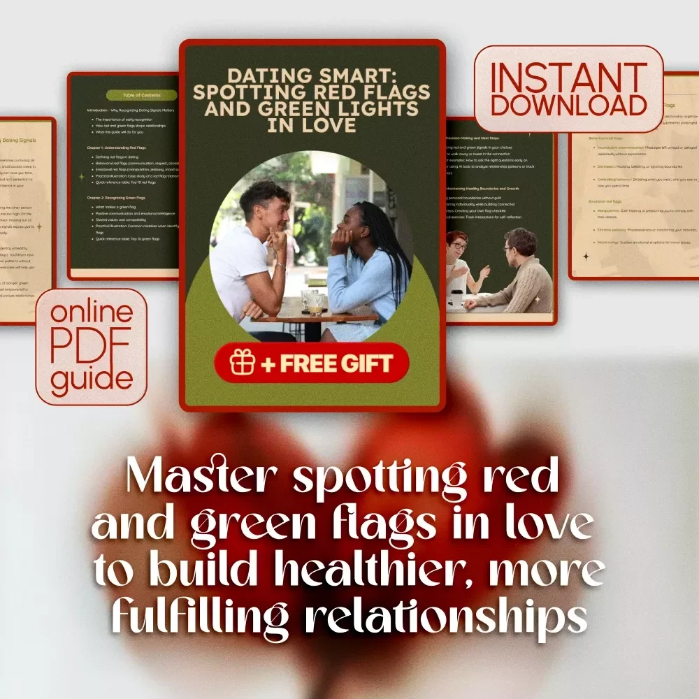 Dating Smart: Spotting Red Flags and Green Lights in Love – Dating Red Flags vs Green Flags Starter Guide
