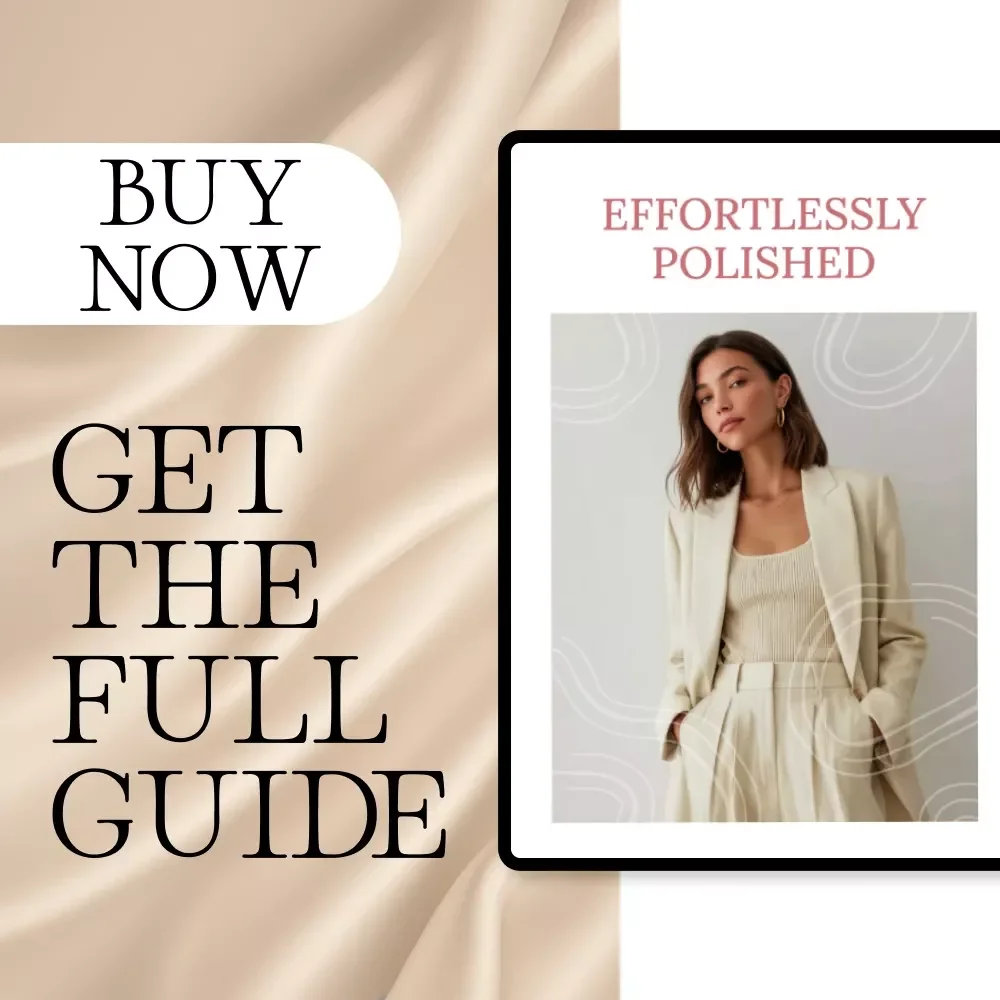 Effortlessly Polished: Style Secrets for Looking Polished Without Trying Hard - Digital Guide