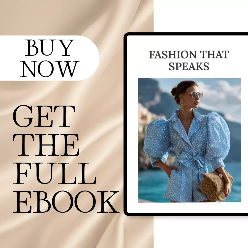 Fashion That Speaks | Ebook on Fashion Psychology: Dress to Influence Mood, Confidence & Style