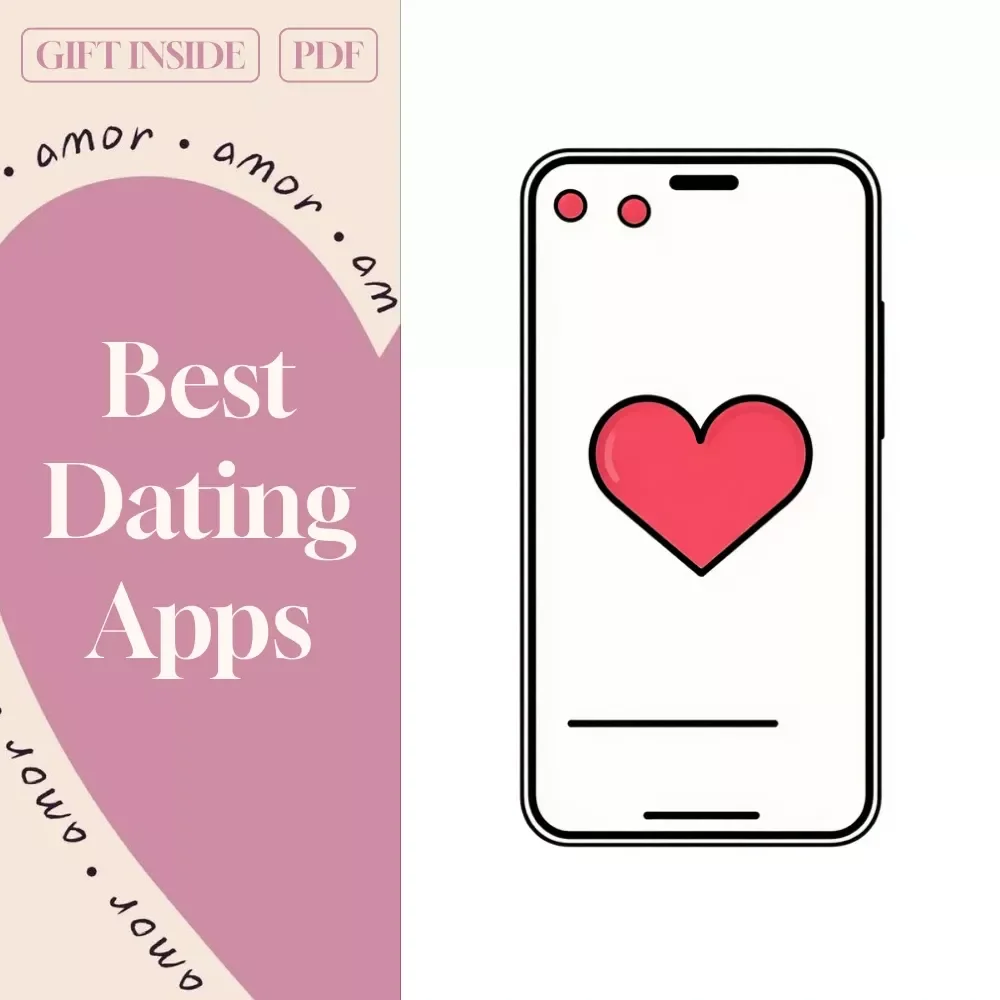Best Dating Apps: Quick & Easy Checklist | Digital Download Guide for Singles | Dating App Comparison for Casual, Serious, and Inclusive Relationships | Printable & Instant Access
