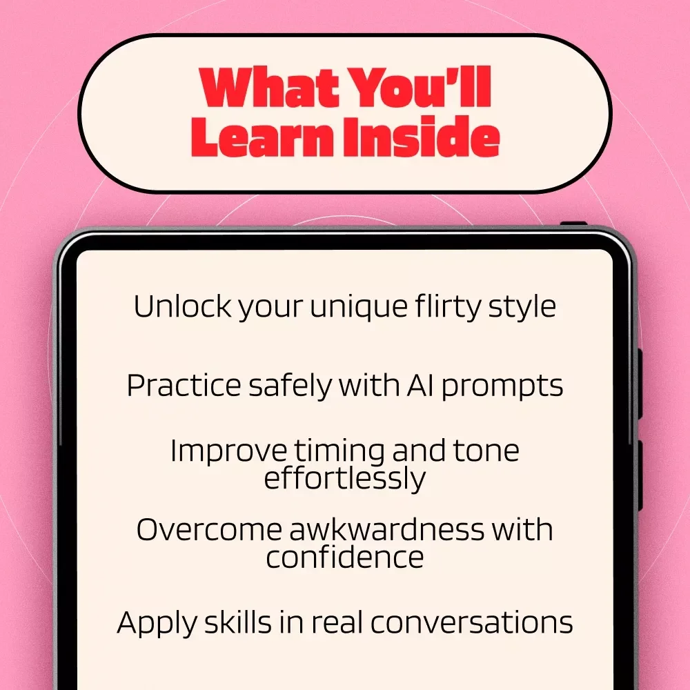Flirt Smart: Mastering Playful Banter with AI | Digital Guide for Confident Conversation | Smart AI Chat Practice: Learn Flirty Banter