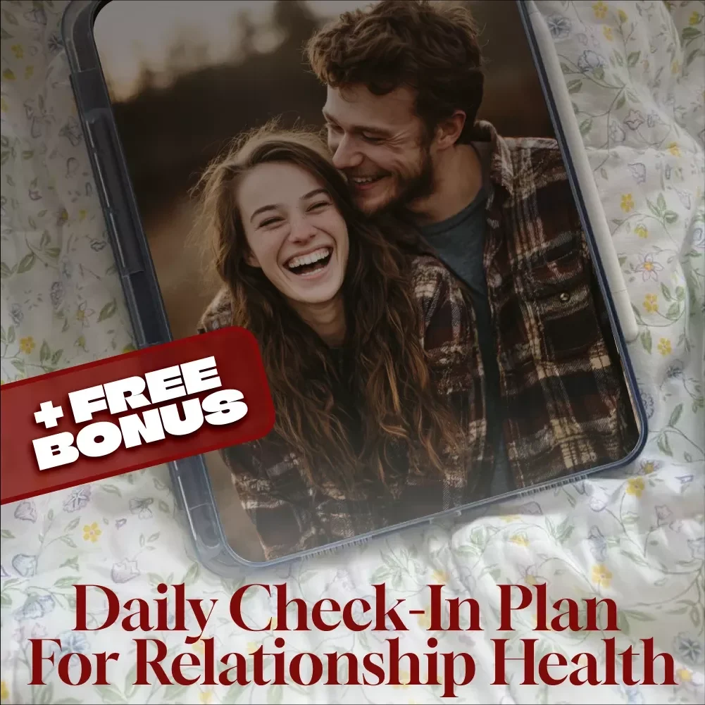 Daily Check-In Plan for Relationship Health | Digital Downloadable Checklist