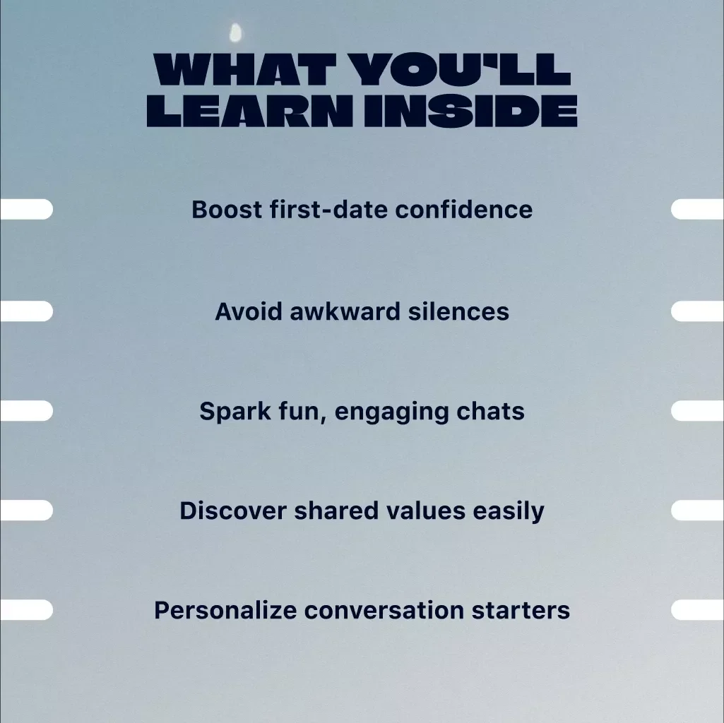 Questions That Spark Connection and Confidence on a First Date | Printable Guide | Digital Download | Things to Ask on a First Date eBook