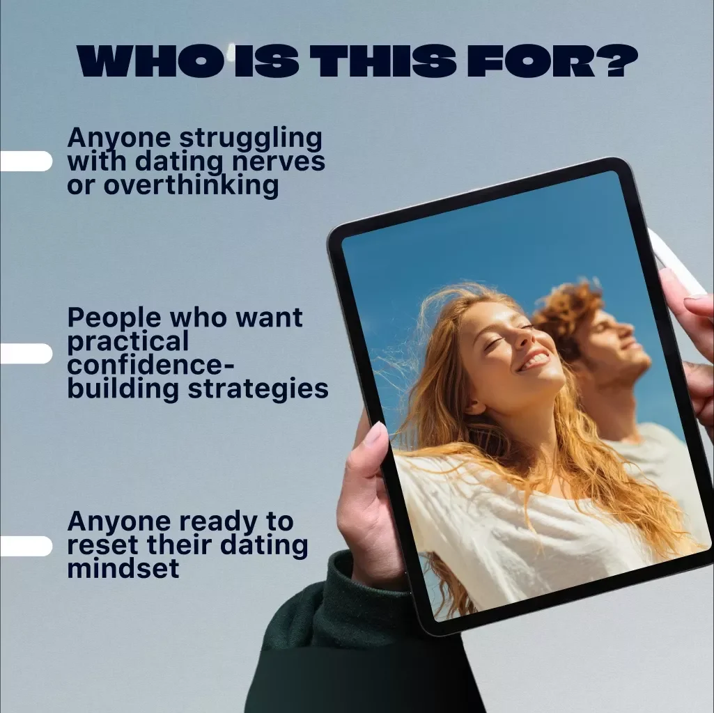 Dating Anxiety Reset: Step-by-Step Mindset Plan | Confidence-Building eBook for Singles | Digital Download Self-Help Guide for Overcoming Dating Anxiety