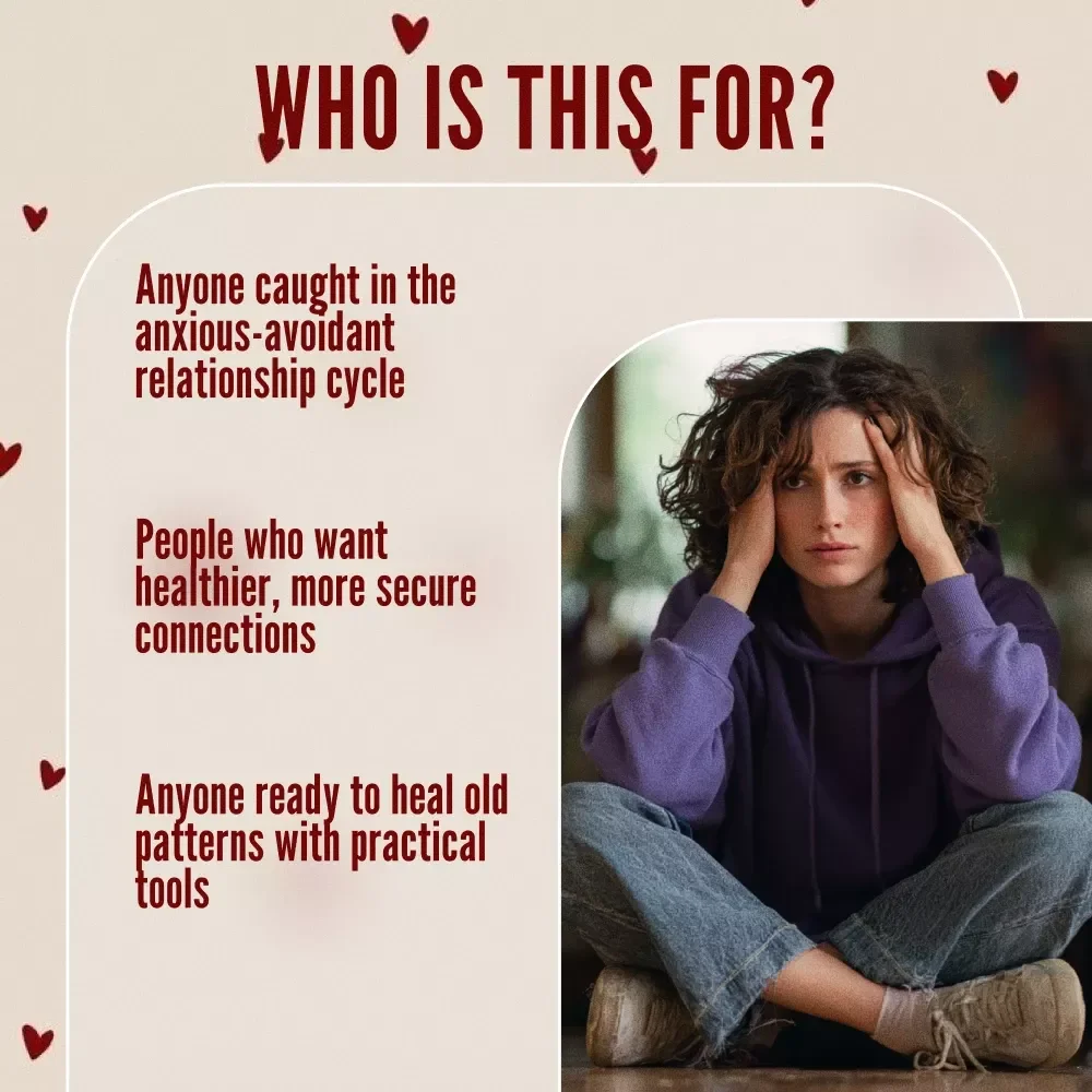 The Anxious-Avoidant Survival Checklist | Digital Download for Healing Anxious Avoidant Attachment Style | Self-Help Relationship Guide & Printable Resource