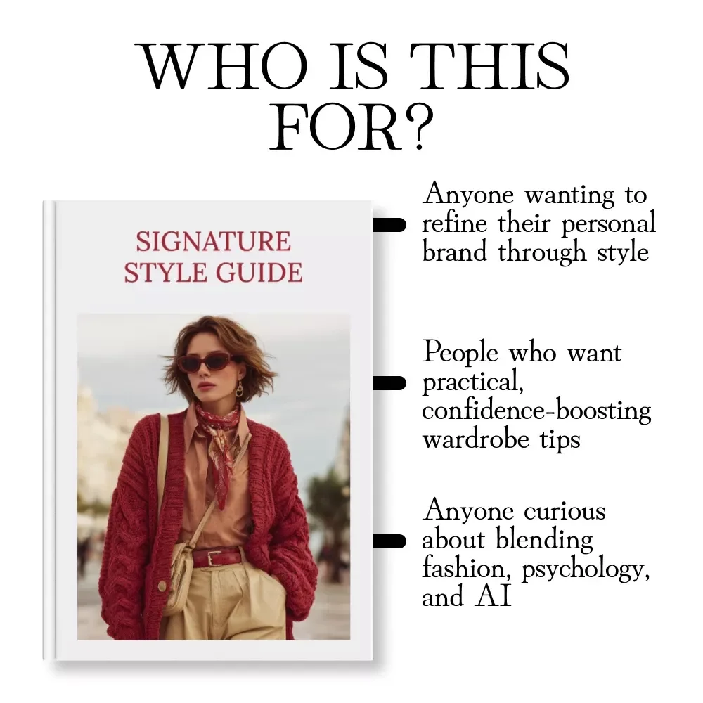 Signature Style Guide | Personal Branding Through Style Guide | Digital Download for Style, Confidence & Impact