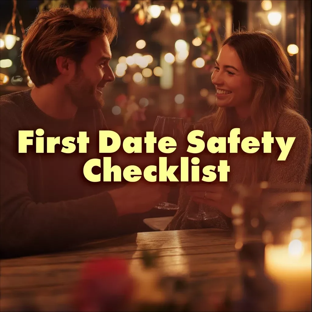First Date Safety Checklist - Digital Download for Smart, Safe Dating