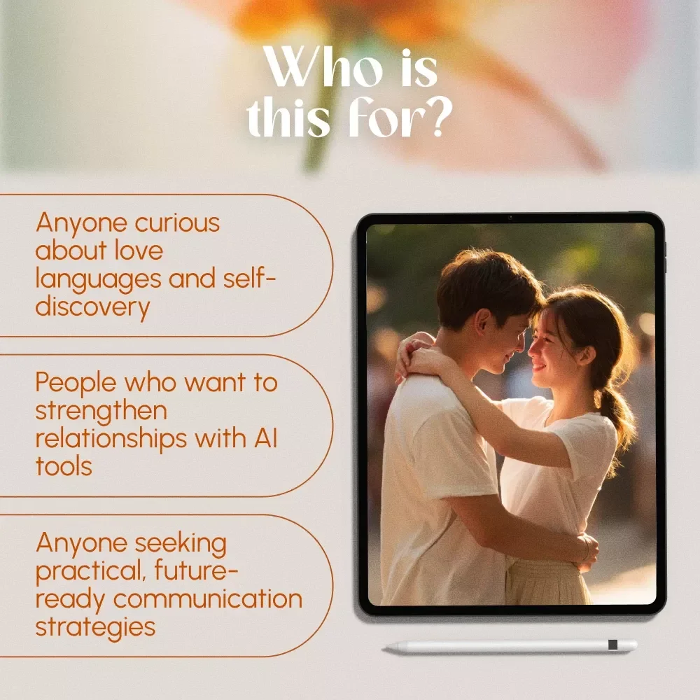 Heart & Algorithm: Discovering Your Love Language with AI | AI-Powered Love Languages Test | Digital Download Guide for Couples & Self-Discovery