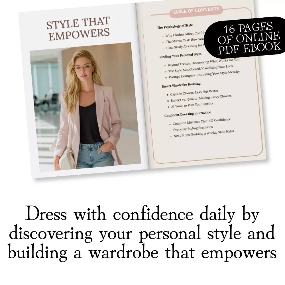 Style That Empowers: How to Dress With Confidence Daily Guide