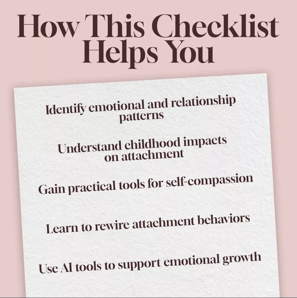 The Ultimate Checklist for Spotting & Soothing Disorganized Attachment – Signs, Patterns & Healing Guide