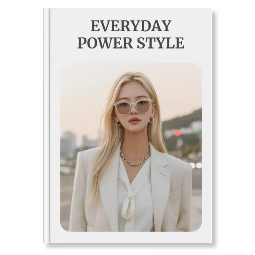 Everyday Power Style | Everyday Elegance Checklist: Subtle Power Looks | Digital Download Wardrobe & Style Guide, eBook, Capsule Wardrobe Checklist