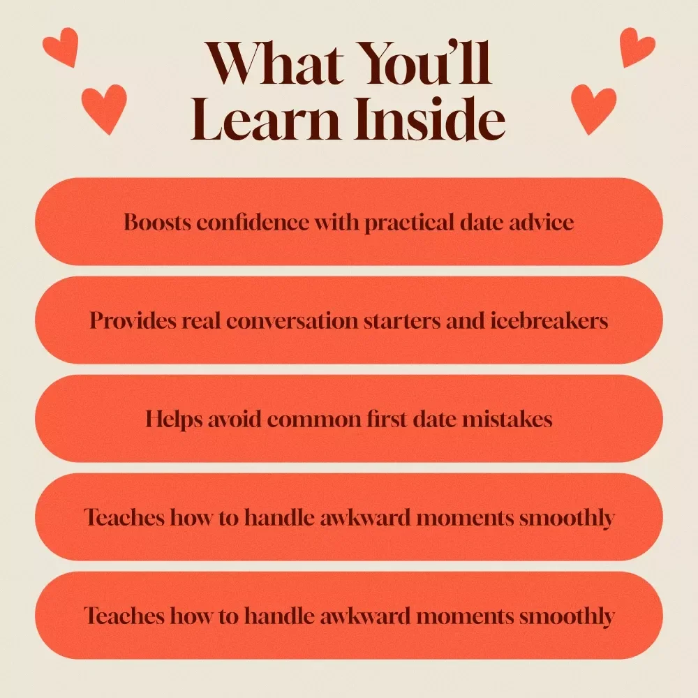 First Date Playbook: What to Do, Say, and Avoid – eBook for Perfect Date Success