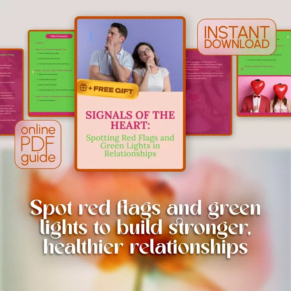 Signals of the Heart: Spotting Red Flags and Green Lights in Relationships - A Comprehensive eBook Guide to Understanding Relationship Dynamics