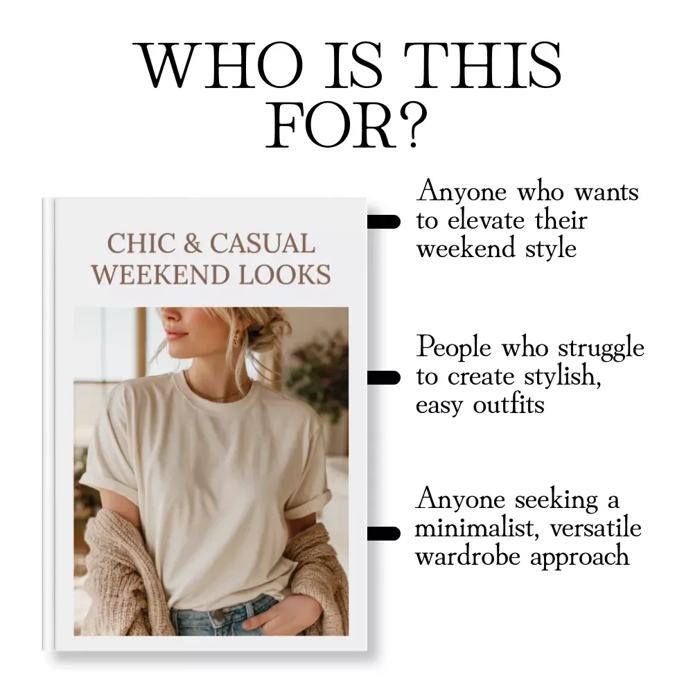 Chic & Casual Weekend Looks: The Ultimate Weekend Outfit Playbook for Effortless Style