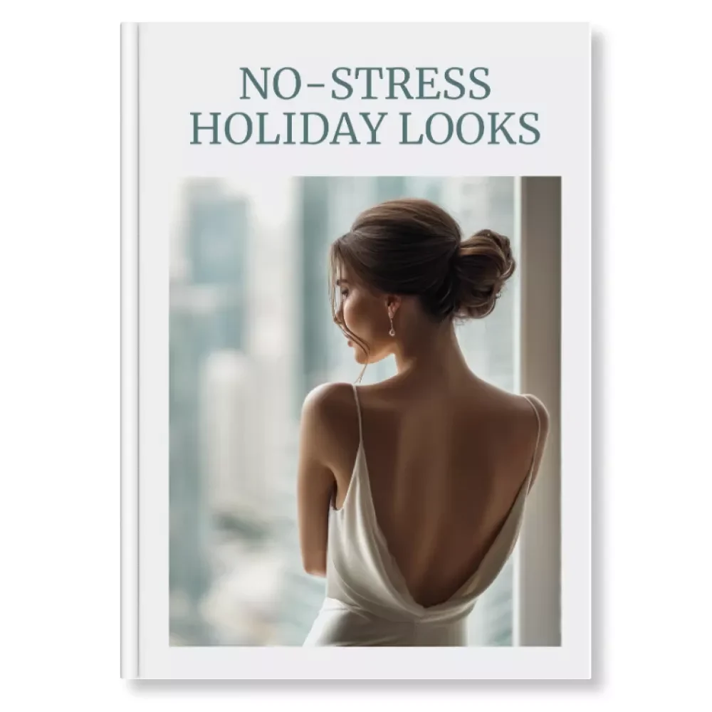No-Stress Holiday Looks | Holiday Outfit Strategy for Stress-Free Dressing | Festive Capsule Wardrobe & Style Guide Digital Download