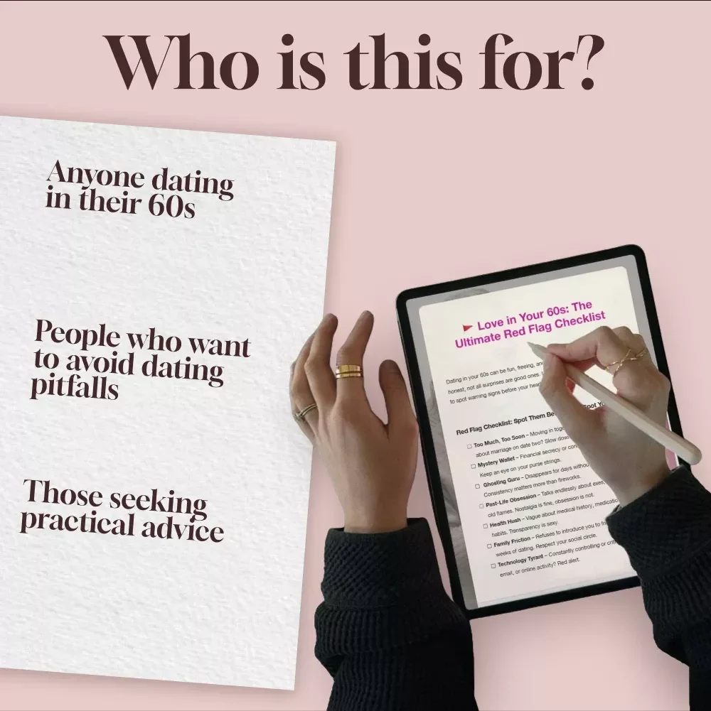 Love in Your 60s: The Ultimate Red Flag Checklist - Spot Dating Red Flags with Ease!