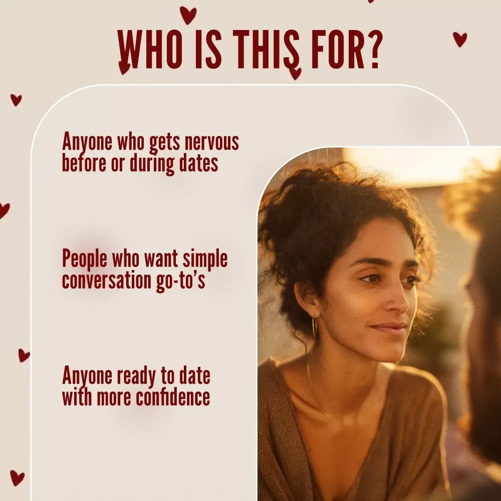 Dating Confidence Scripts: What to Say When Nervous Checklist | Digital Download | First Date Conversation Starters & Confidence Guide