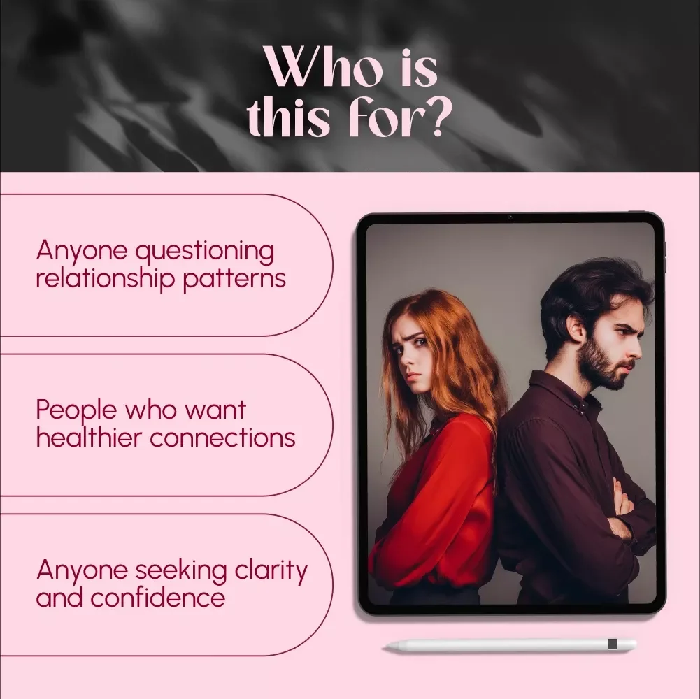 Red Flags in a Relationship with a Man | Digital Guide for Women | Spotting Warning Signs, Emotional Unavailability & Control