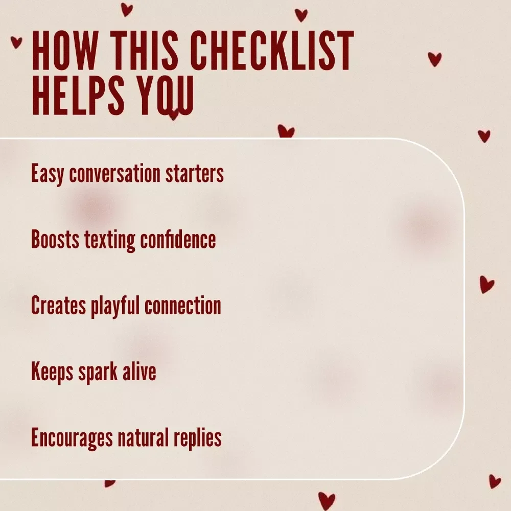 Flirty Text After First Date Checklist | Digital Download | Romantic & Playful Dating Guide, eBook, PDF for Singles