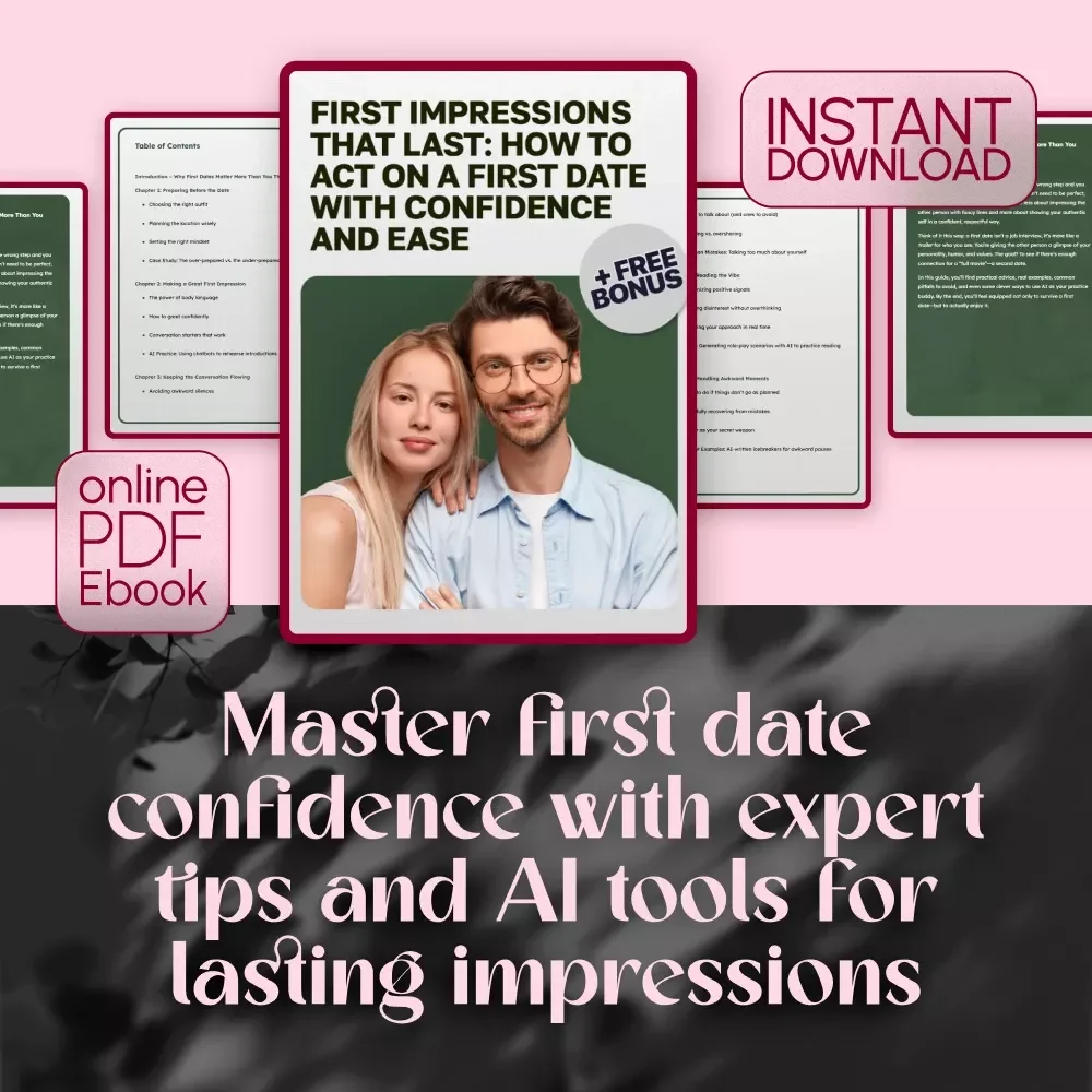 First Impressions That Last: How to Act on a First Date with Confidence and Ease - eBook Guide