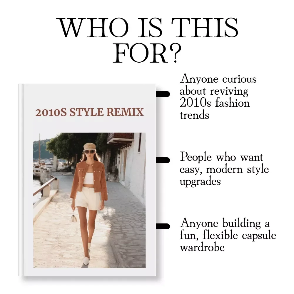 2010s Style Remix | Reviving 2010s Fashion Smartly Guide | Digital Download eBook & Style Checklist