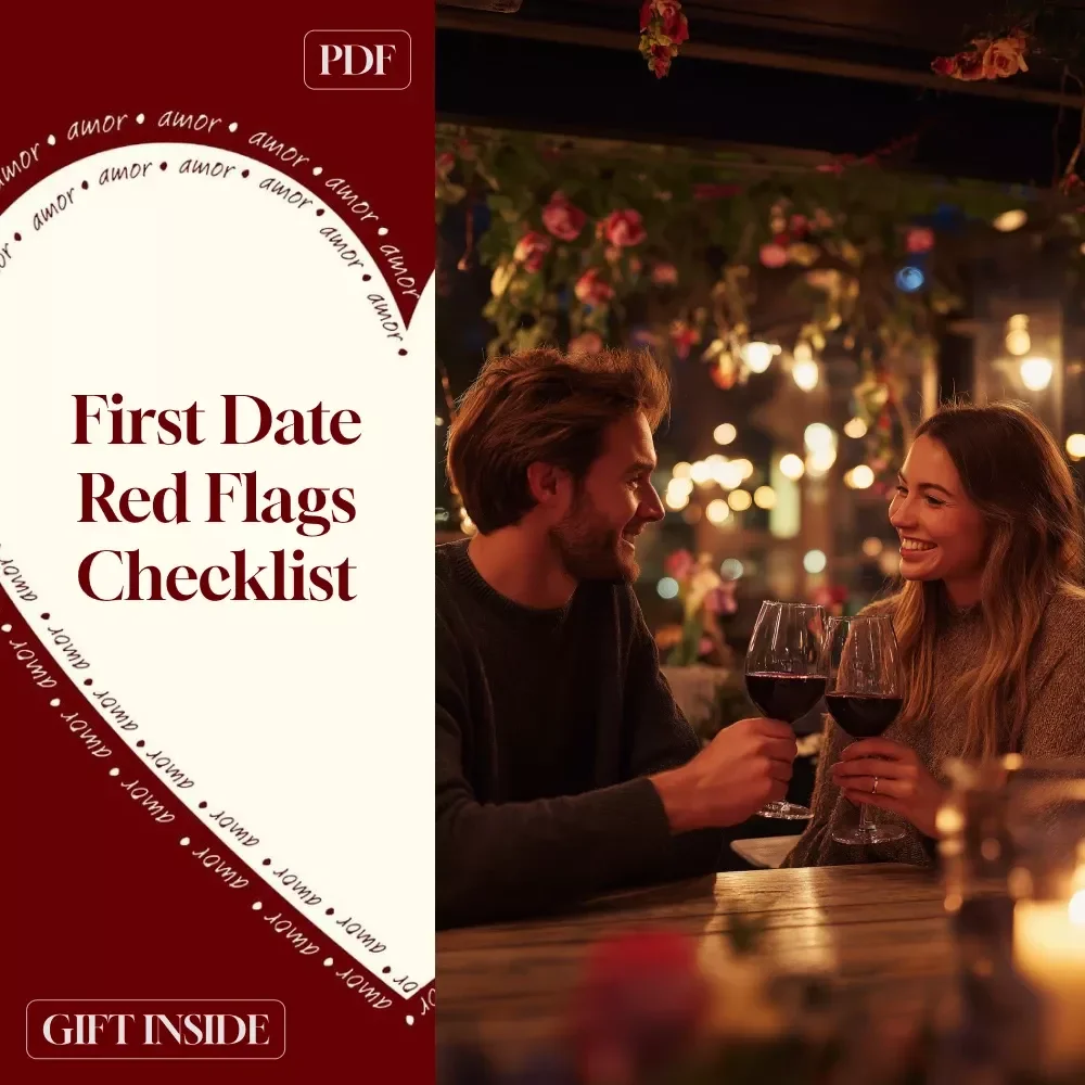 First Date Red Flags Checklist – A Must-Have Guide for Spotting Trouble on Your Date