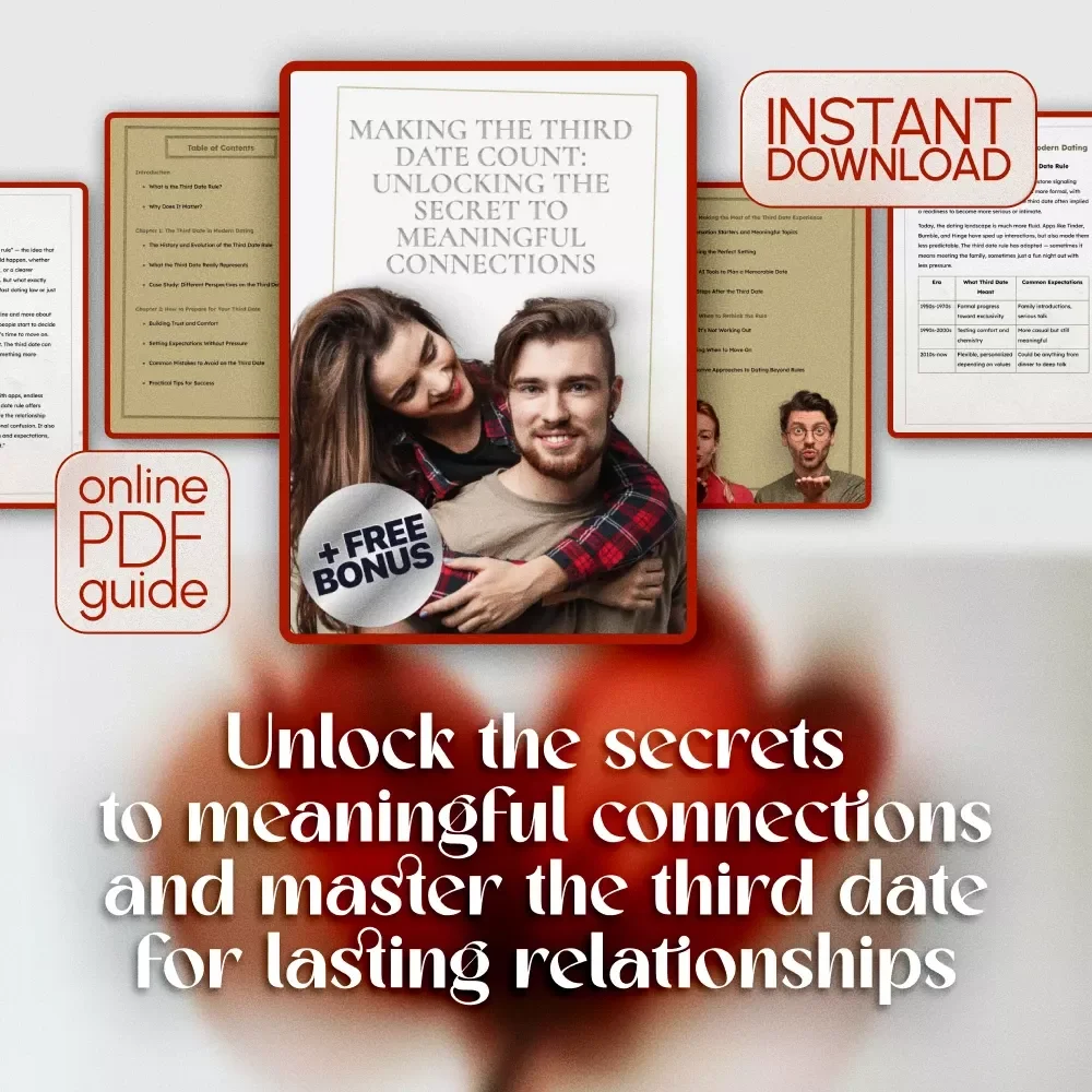 Making the Third Date Count: Unlocking the Secret to Meaningful Connections - A Complete Guide to the Third Date Rule