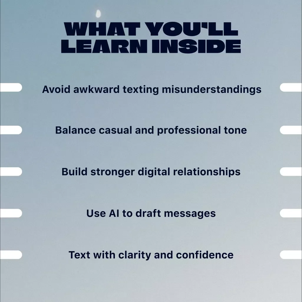 Mastering the Art of Texting: Your Friendly Guide to Better Digital Conversations | Digital eBook on Texting Etiquette, Communication Skills & Online Manners