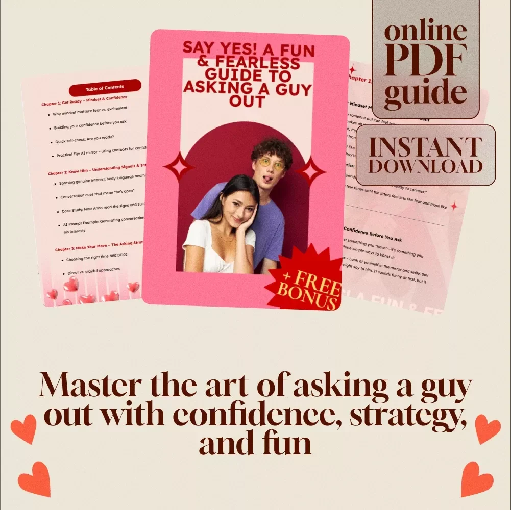 Say Yes! A Fun & Fearless Guide to Asking a Guy Out – How to Ask a Guy Out with Confidence