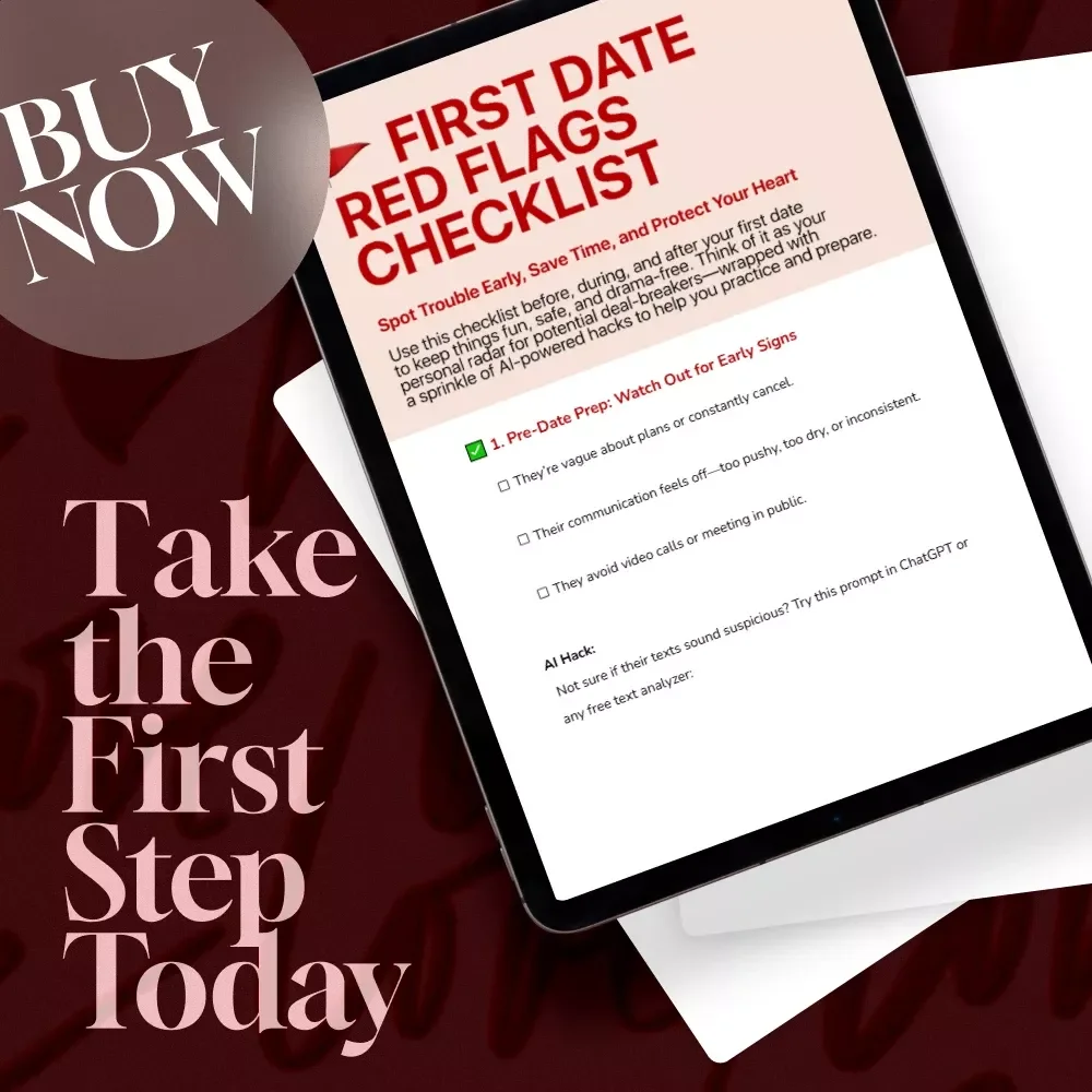 First Date Red Flags Checklist – A Must-Have Guide for Spotting Trouble on Your Date
