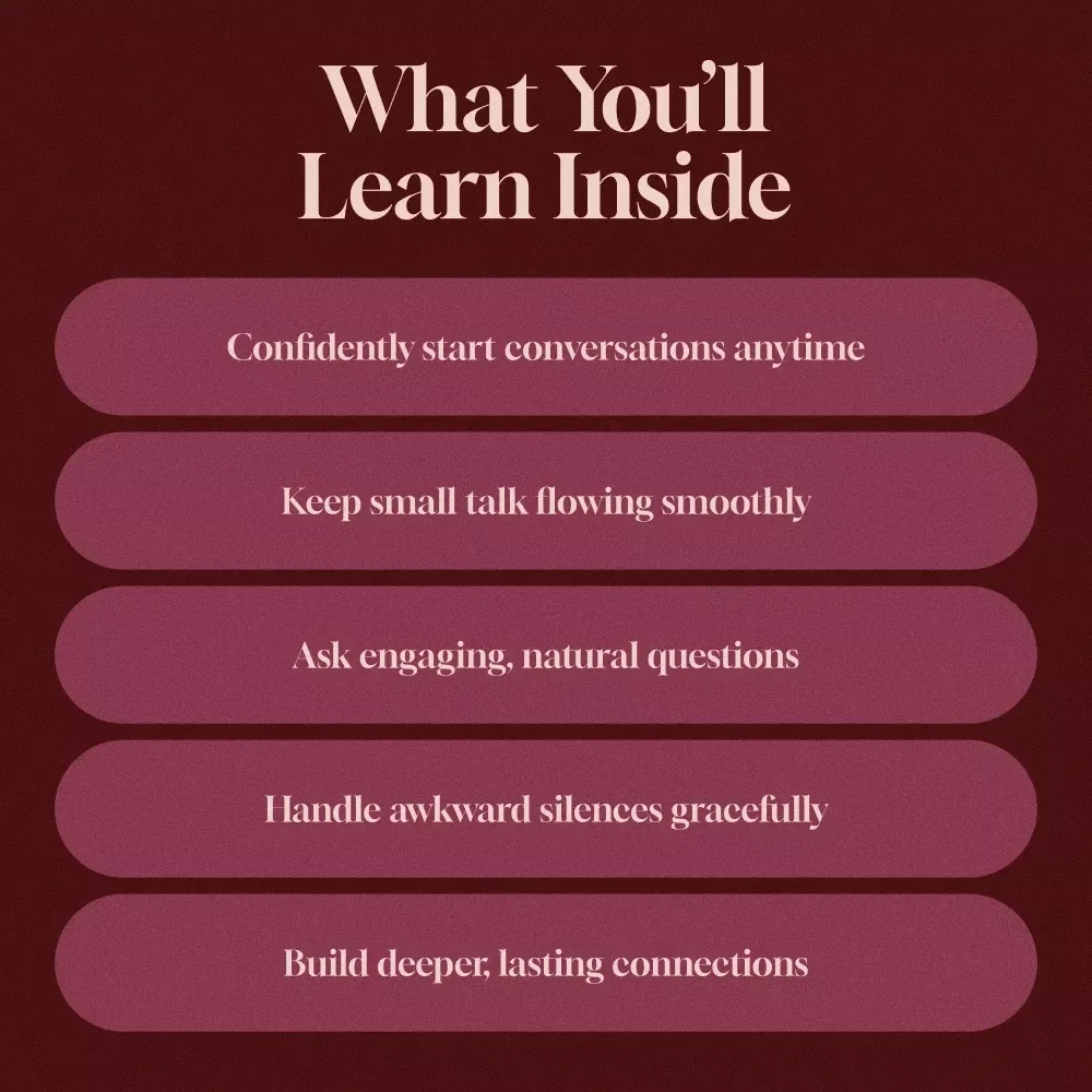 Easy Chats that Click: Unlocking the Art of Casual Conversation | Digital Guide for Mastering Small Talk, Conversation Confidence & Casual Conversation Starters