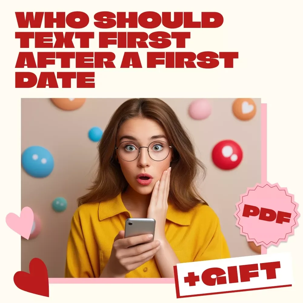 Who Should Text First After a First Date Checklist | Digital Dating Guide, Relationship Tips, Modern Etiquette, eBook Instant Download