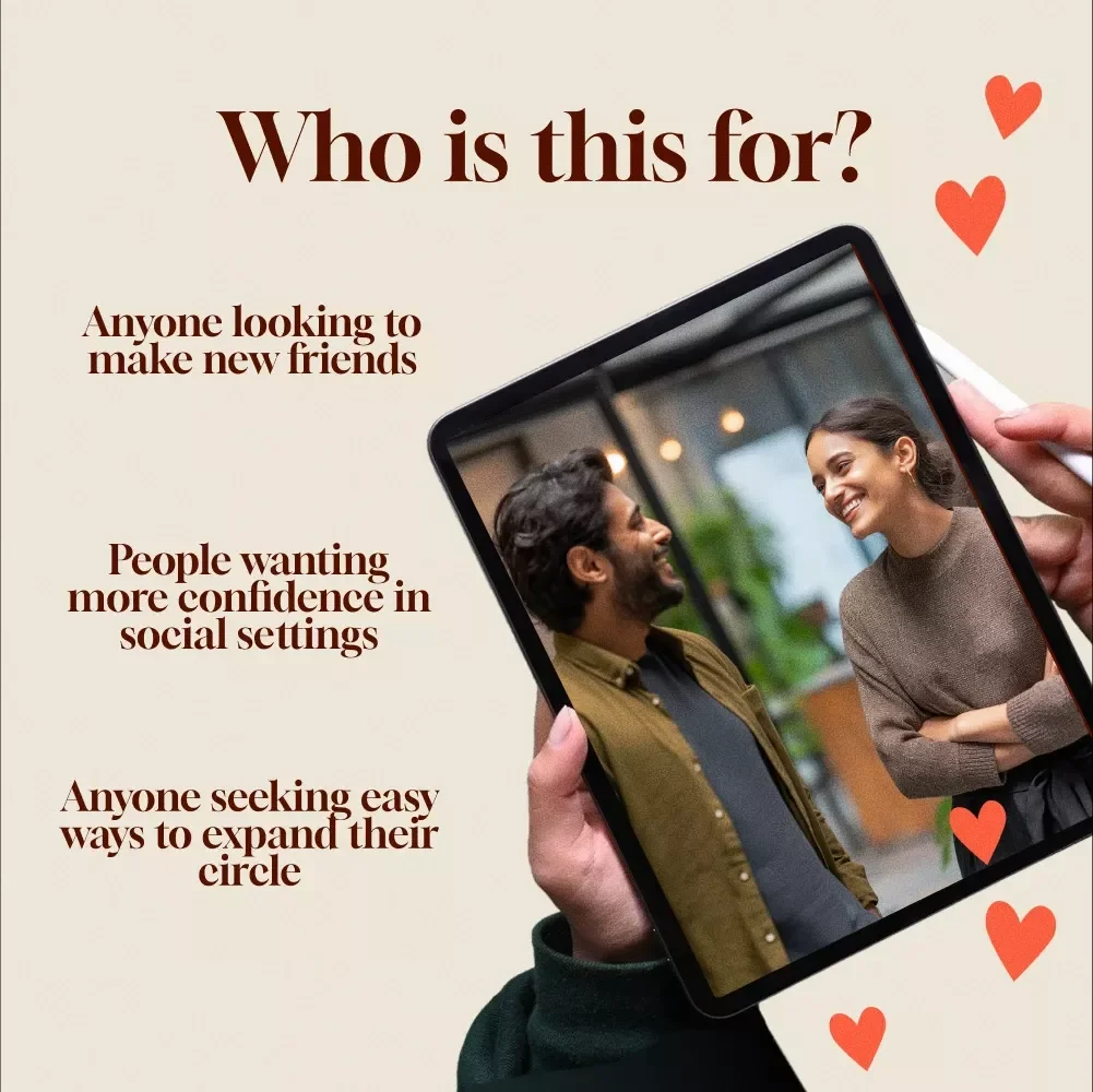 How to Meet New People as an Adult | Digital Guide for Building Friendships, Social Skills & Expanding Your Circle | eBook, Checklist & AI Prompts