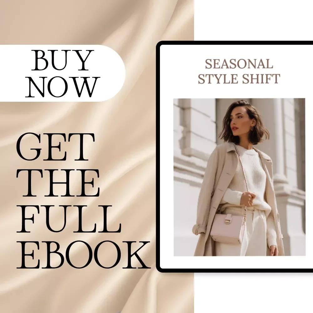 Seasonal Style Shift | Seasonal Wardrobe Switch Plan: Step-by-Step eBook | Capsule Wardrobe & Closet Organization Guide for Effortless Style