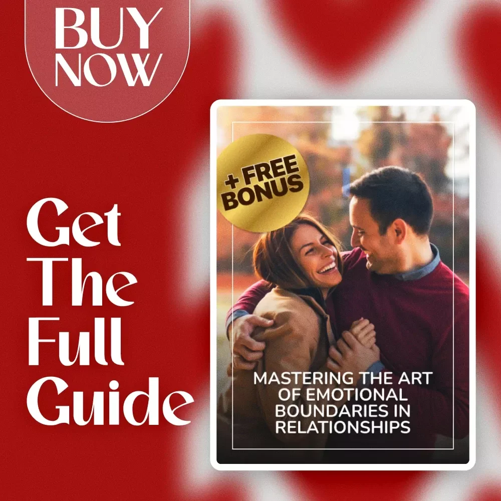 Mastering the Art of Emotional Boundaries in Relationships | Digital Guide on How to Set Emotional Boundaries in Relationships, Self-Help eBook for Personal Growth