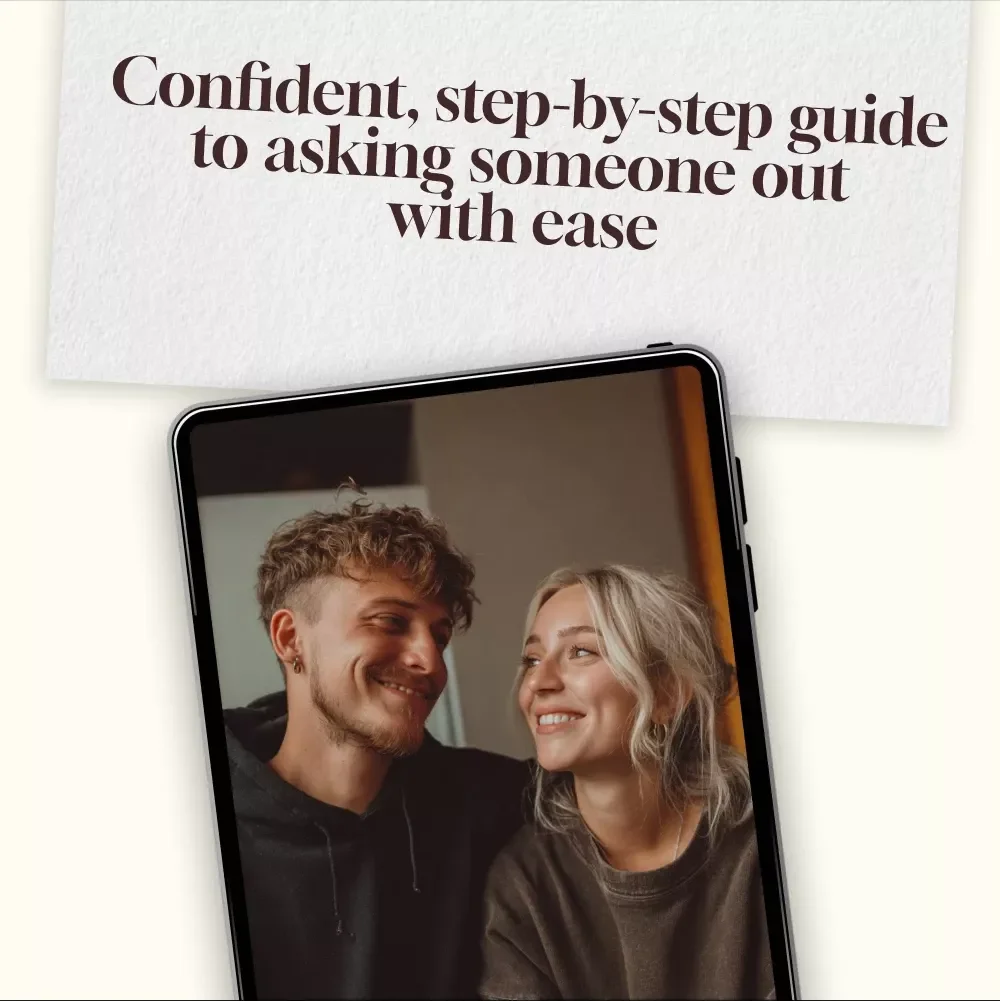 Confidently Ask: Your Step-by-Step Checklist to Asking Someone Out | Digital Download Guide, eBook & Printable Dating Confidence Resource | How to Ask Someone Out Made Simple