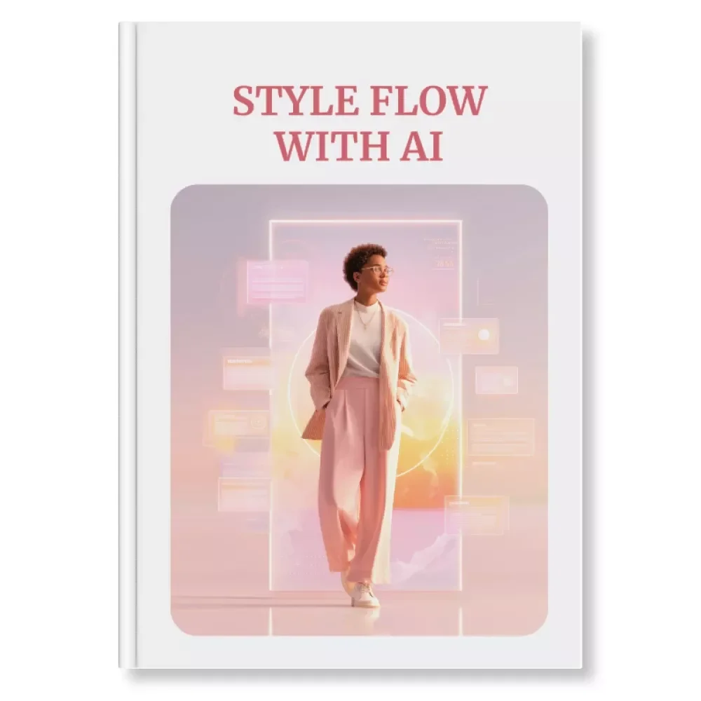Style Flow with AI | Digital Guide to AI-Stylist Outfit Creation Workflow, Fashion Prompts & Wardrobe Transformation