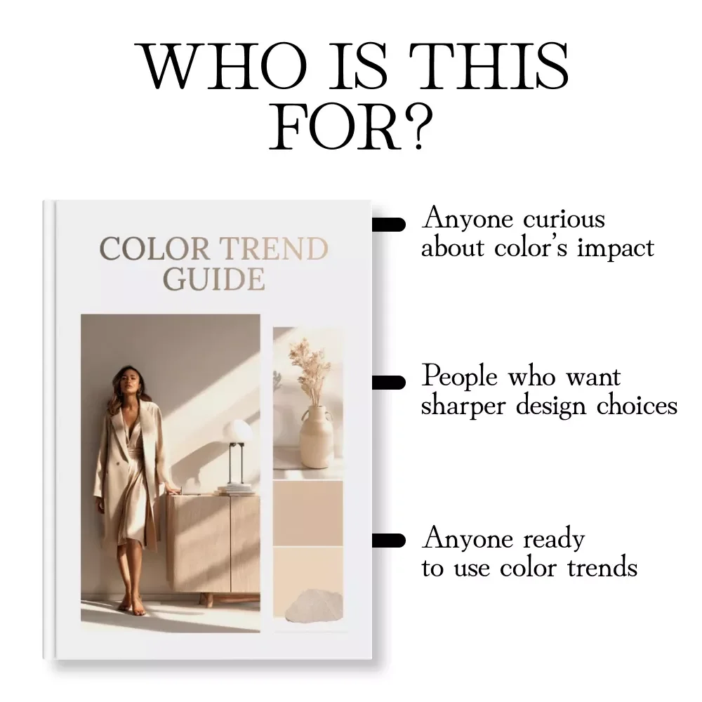 Color Trend Guide | Digital Download | eBook for Designers, Marketers & Creatives | Trend Forecasting & Application Guide