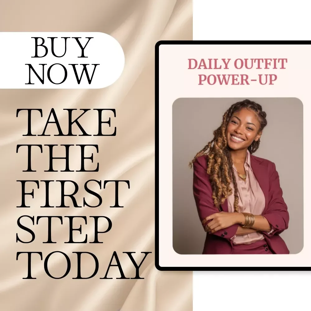 Daily Outfit Power-Up Checklist | 10-Minute Outfit Planning Routine for Every Day | Digital Download Wardrobe Guide