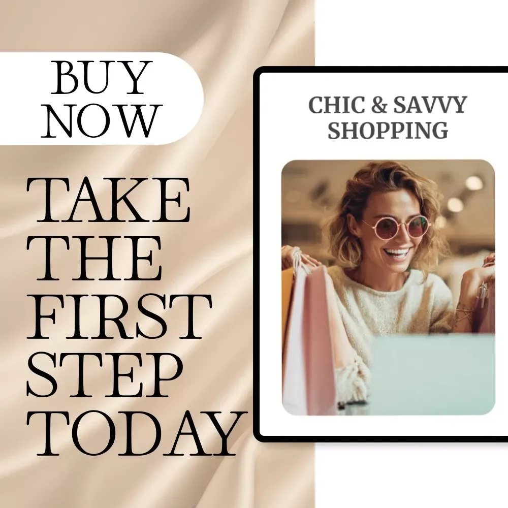 Chic & Savvy Shopping | Smart Shopping Hacks for Fashion Lovers | Printable Fashion Checklist & Digital Download