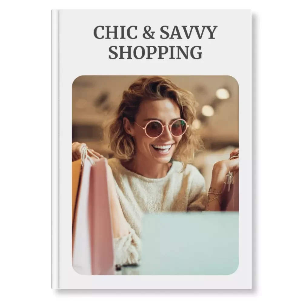 Chic & Savvy Shopping | Smart Shopping Hacks for Fashion Lovers | Printable Fashion Checklist & Digital Download