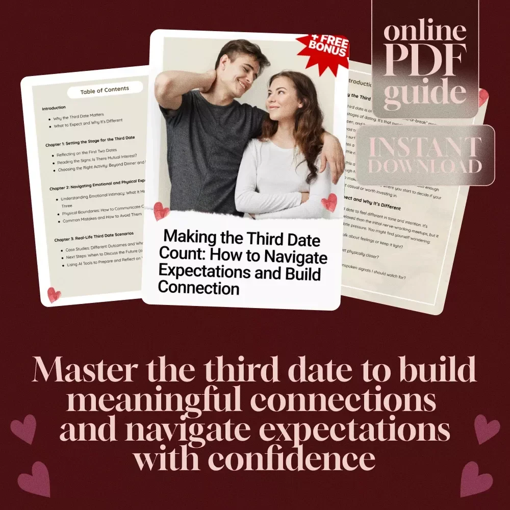Making the Third Date Count: How to Navigate Expectations and Build Connection – A Guide to Third Date Success