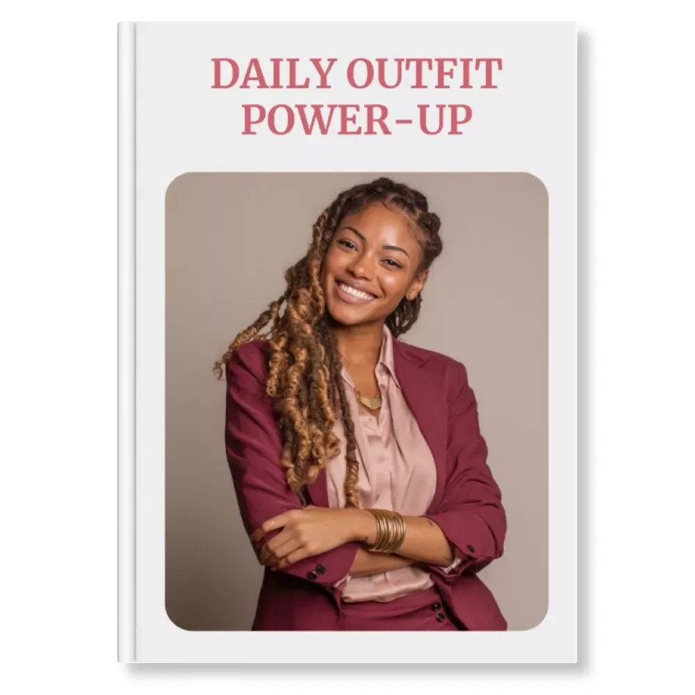 Daily Outfit Power-Up Checklist | 10-Minute Outfit Planning Routine for Every Day | Digital Download Wardrobe Guide