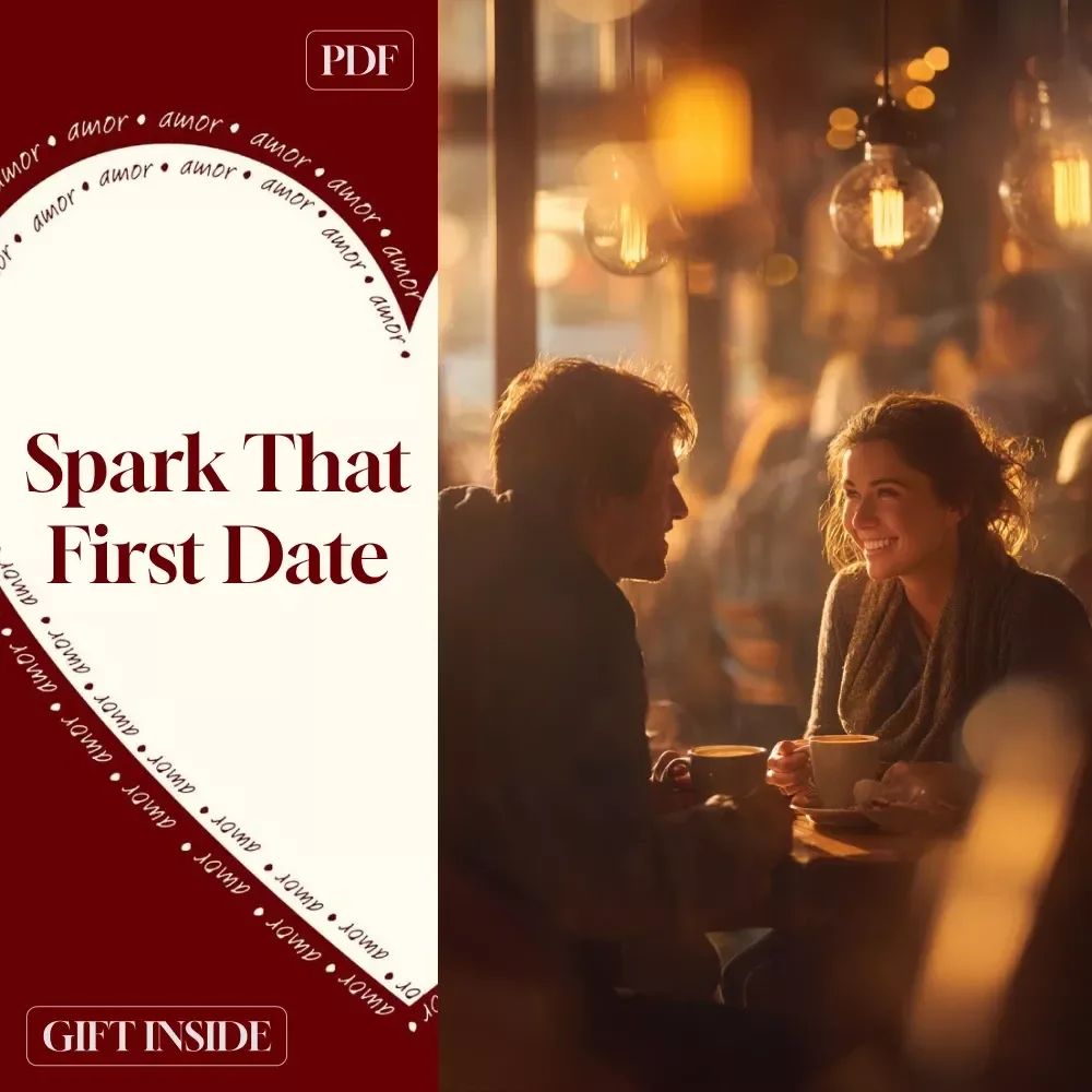 Spark That First Date: The Ultimate Conversation Starter Checklist | First Date Tips | Conversation Starters for First Dates | Dating Guide | Digital Download