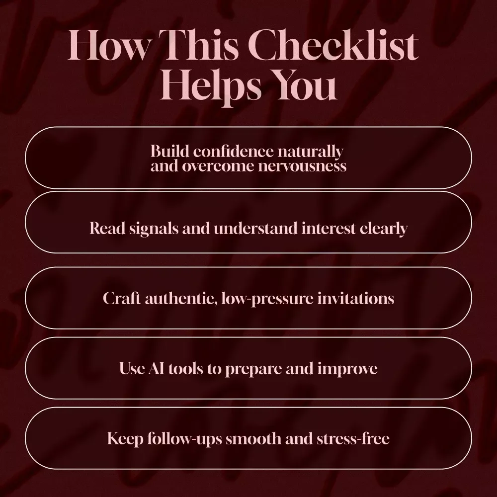 The Bold & Brilliant Checklist on How to Ask a Girl Out – Step-by-Step Guide on How to Ask a Girl Out for the First Time with Confidence and Ease