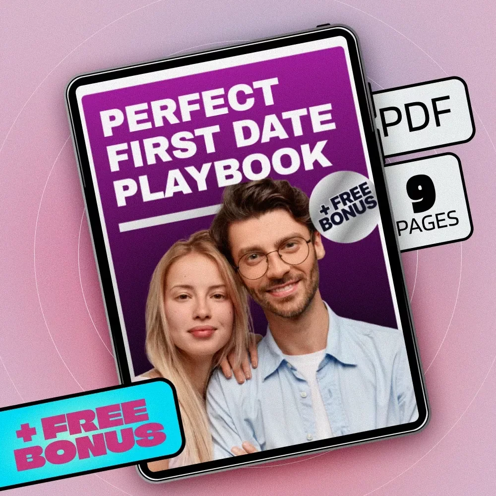 Perfect First Date Playbook | Digital Guide for First Date Activities, Creative Ideas, Conversation Starters & Follow-Up Tips