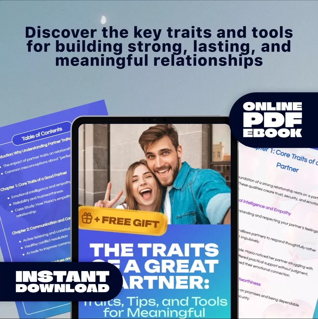 The Traits of a Great Partner: Traits, Tips, and Tools for Meaningful Relationships | Relationship Guide eBook | Traits of a Good Partner
