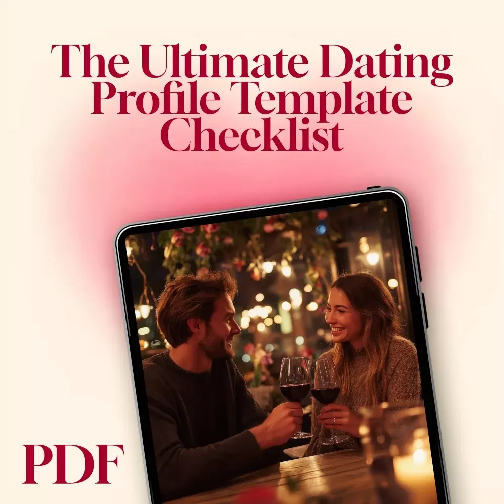 The Ultimate Dating Profile Template Checklist | Digital Download Guide for Online Dating Bio Writing, eBook Style Profile Builder, Editable Step-by-Step Template